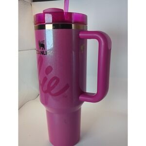 The Barbie x Stanley Icon 40 oz Quencher Limited Edition Tumbler Pink Mattel